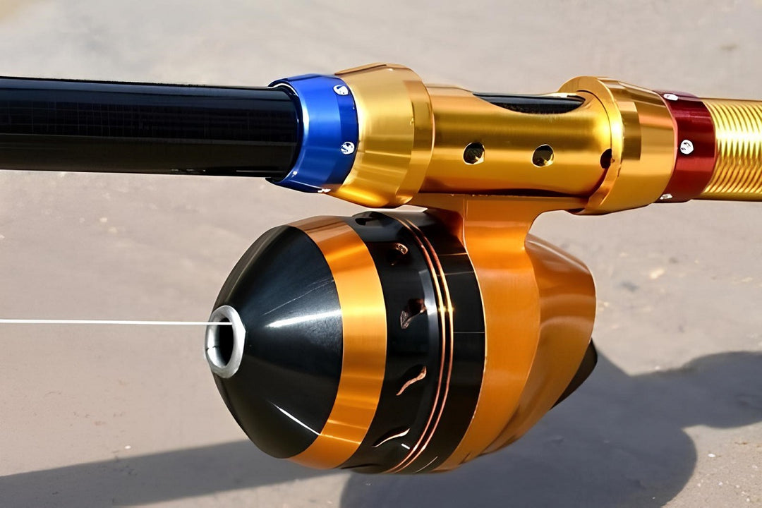 How to put fishing line on a closed reel?