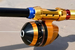 How to put fishing line on a closed reel?